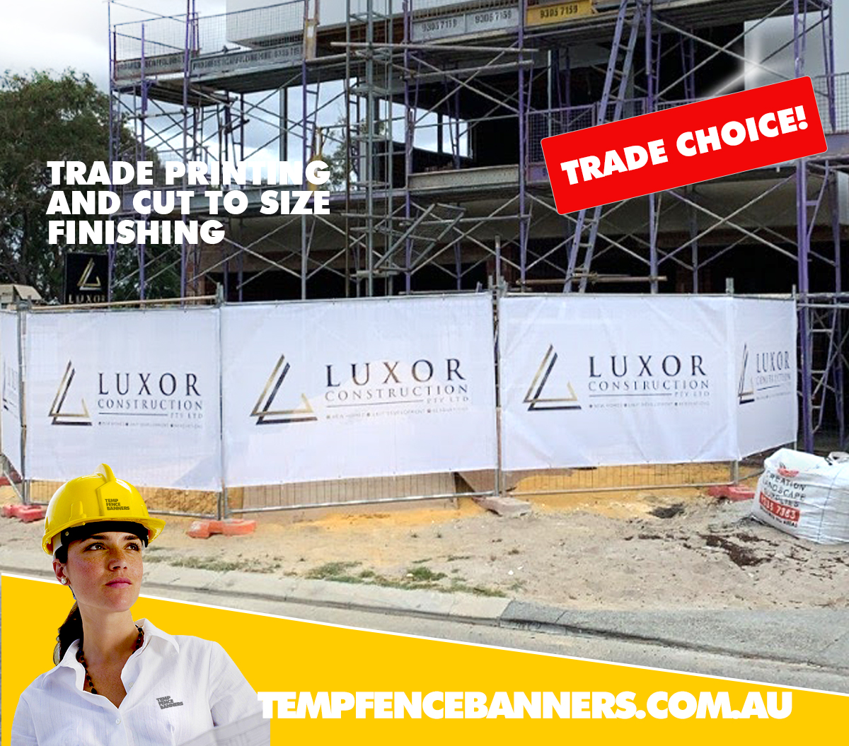 Double Coated Stronger Banner